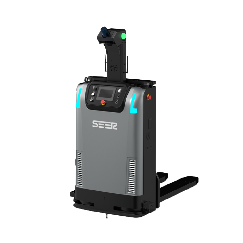 Empilhadeira Autônoma Omnidirecional SEER Omnidirectional Stack 1000 — SOS-1000